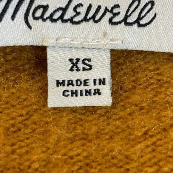 Madewell Women's Kent Cardigan Merino Wool‎ Sweater in Coziest Yarn Size XS - Picture 7 of 12